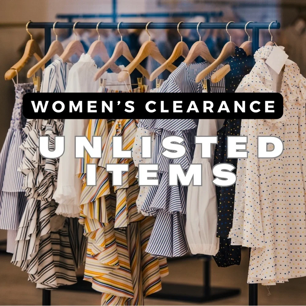 💕WOMEN’S UNLISTED ITEMS💕 4/23 Show - Picture 1 of 1